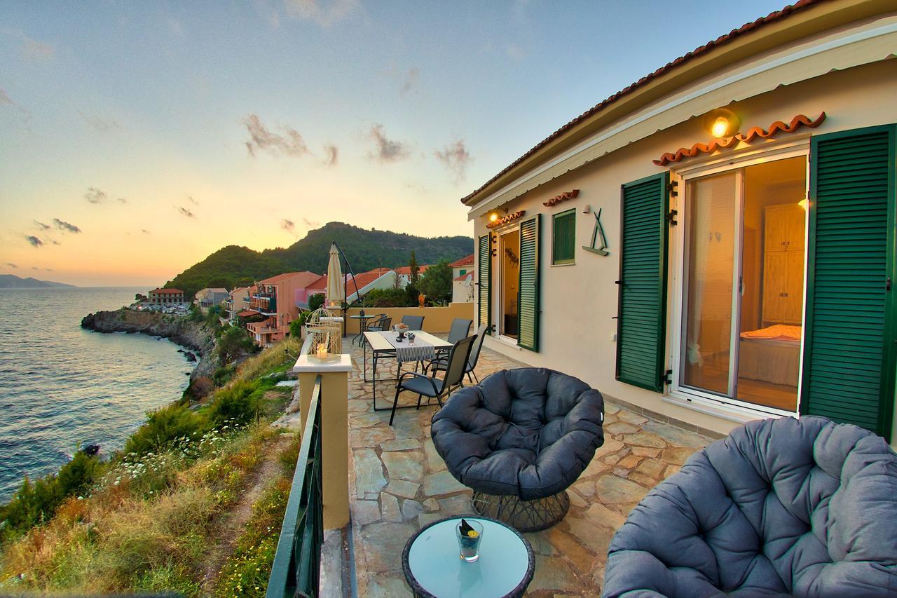 Villa Apoplous With Pool Асос Екстер'єр фото